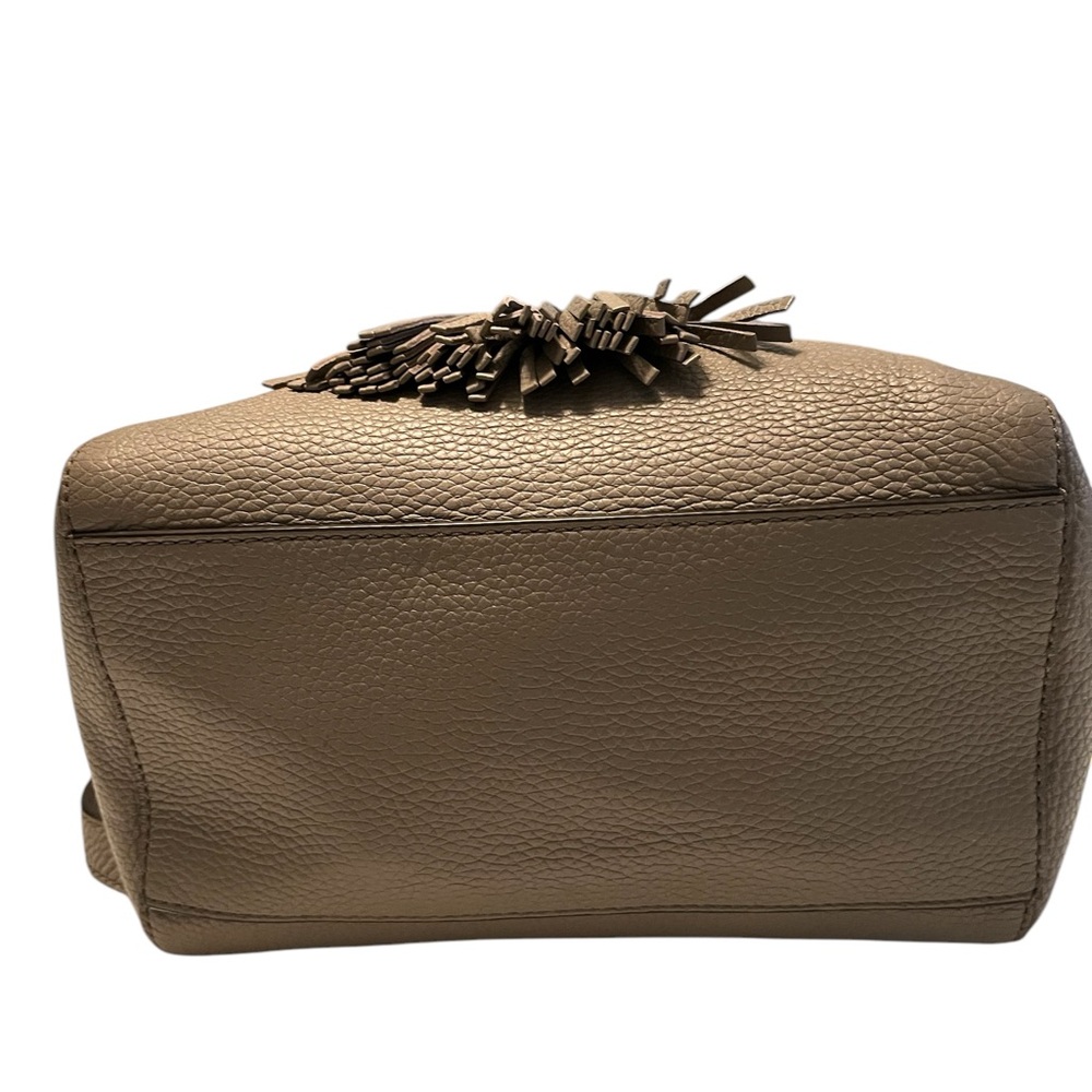 Tory Burch Tan Leather Backpack - Picture 7 of 13